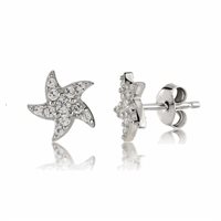 Pendientes Kurshuni Mujer in Plata Zirconia KR566-300SP